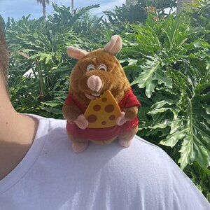 Emile Ratatouille Inspired Brown Mouse Foodie Shoulder Riding Pal NEW